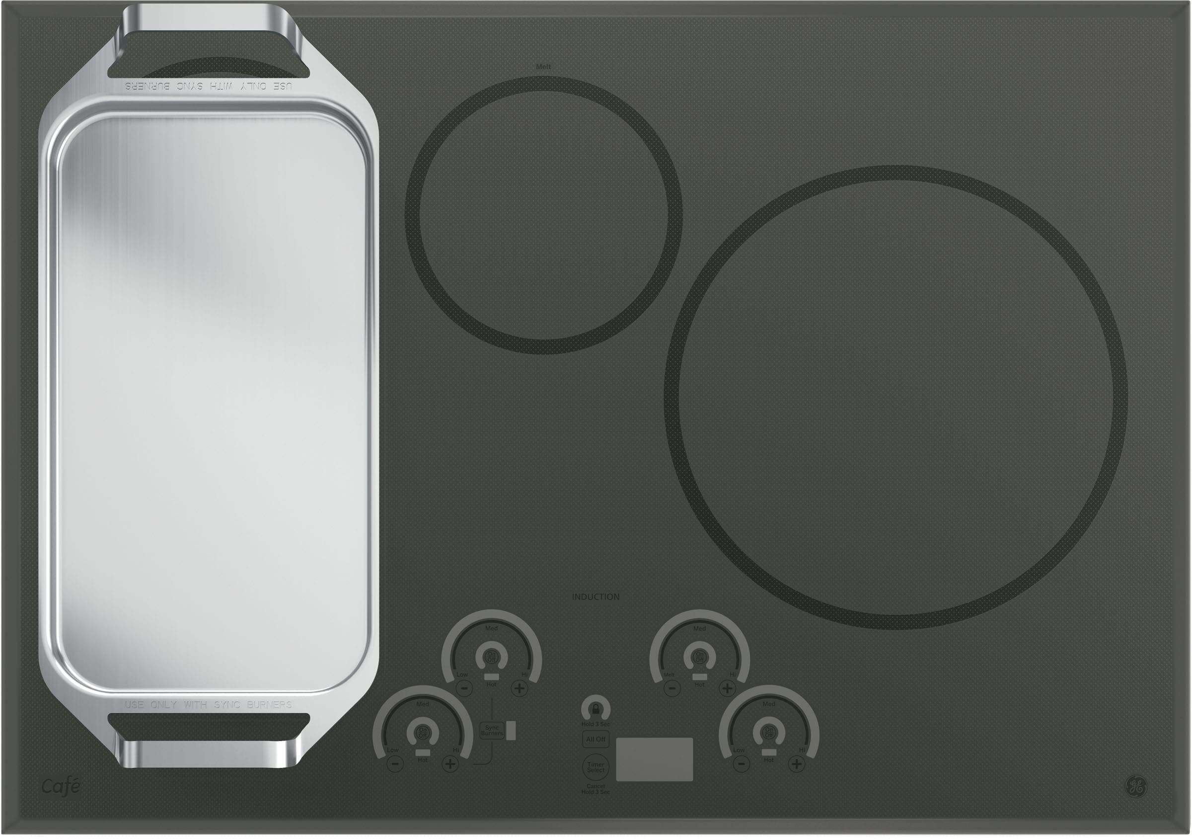 GE CHP9530SJSS Gray