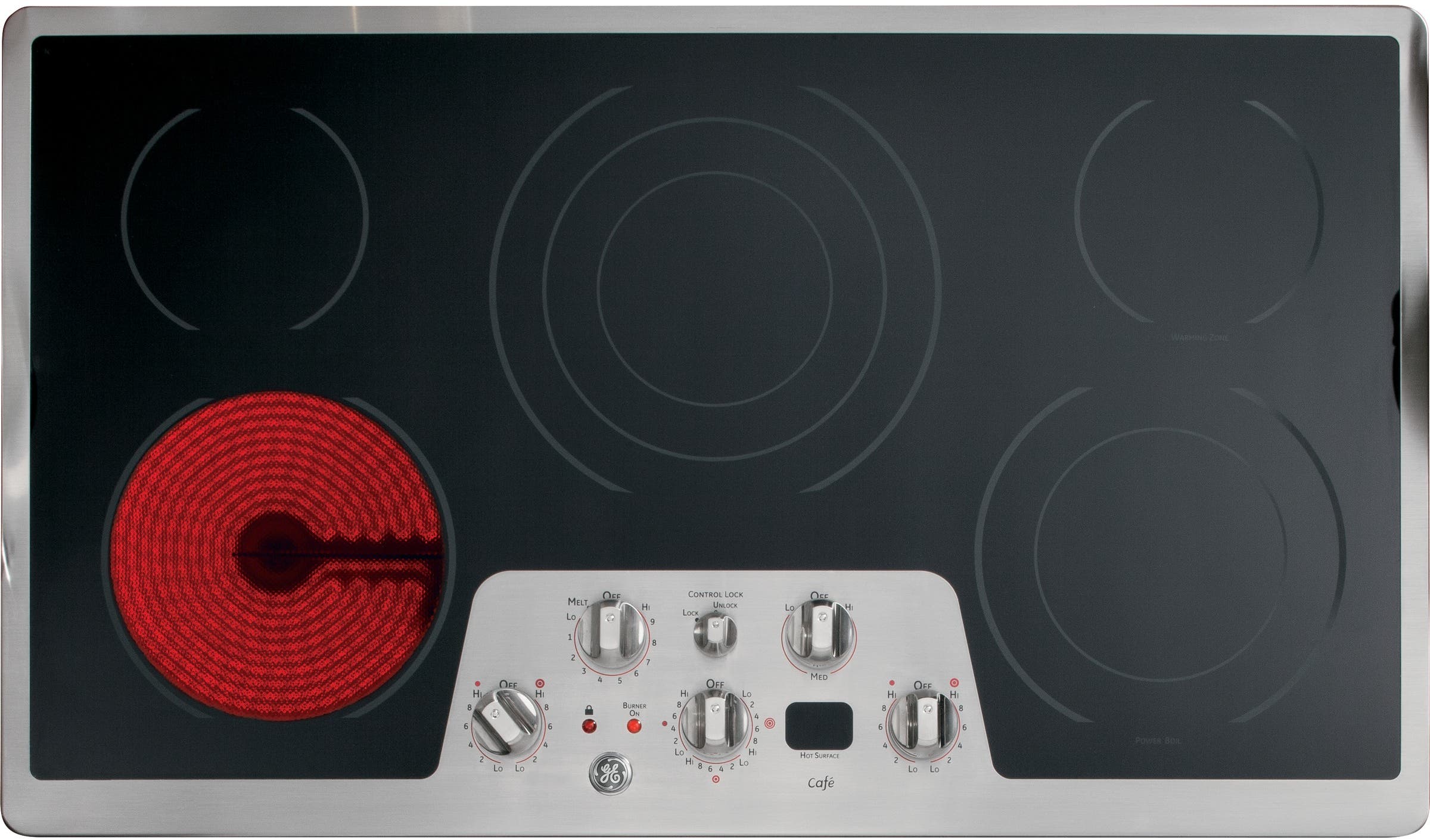 GE CP650STSS 36" Smoothtop Electric Cooktop