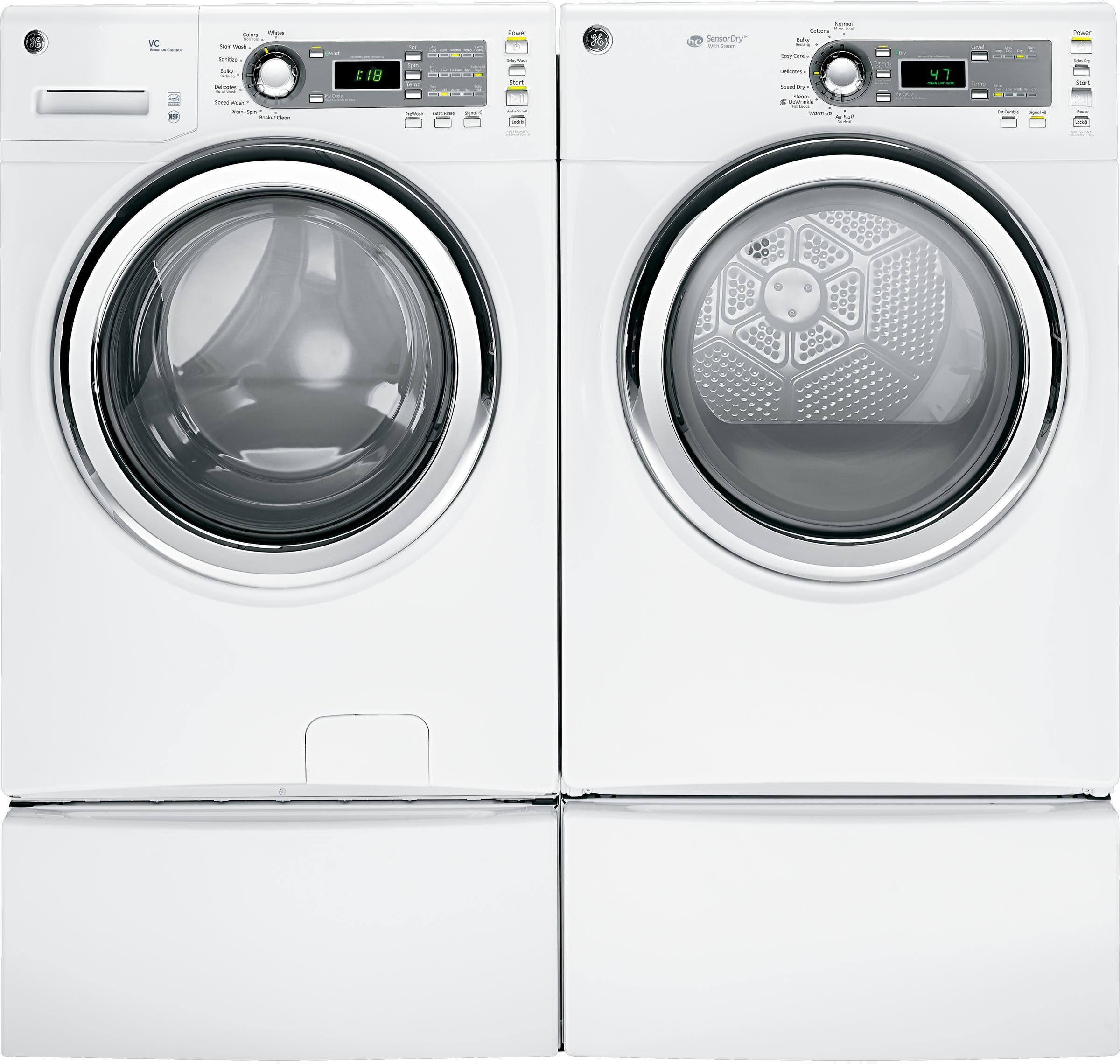 GE GFWH1400DWW 27" Front-Load Washer