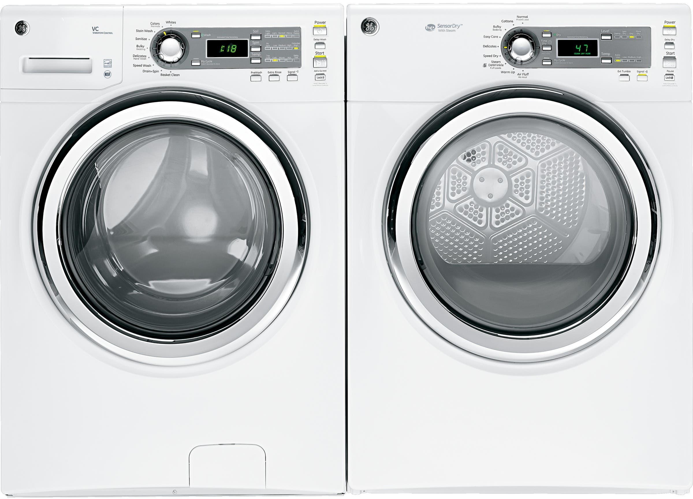 GE GFWH1400DWW 27" Front-Load Washer