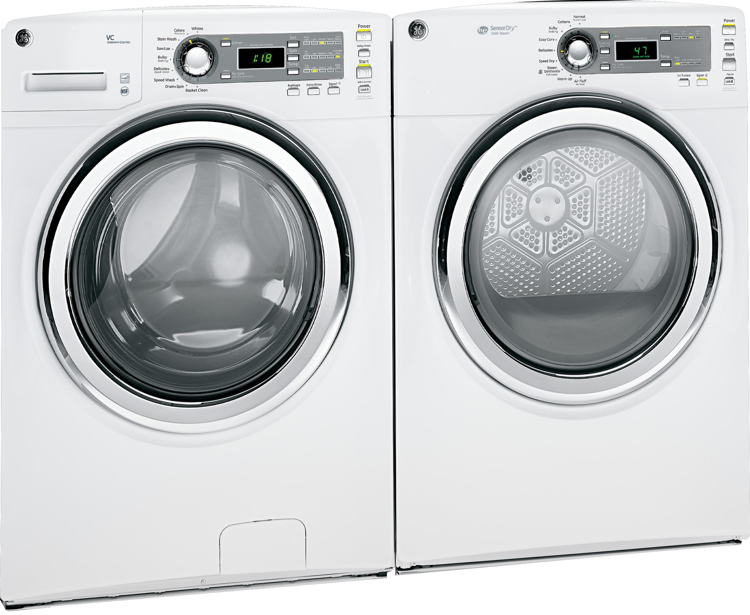 GE GFWH1400DWW 27" Front-Load Washer