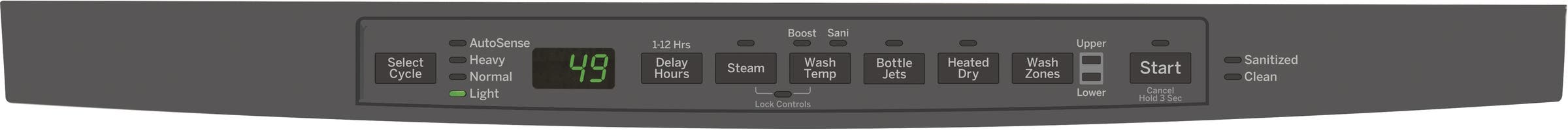GE GDT655SMJES Slate