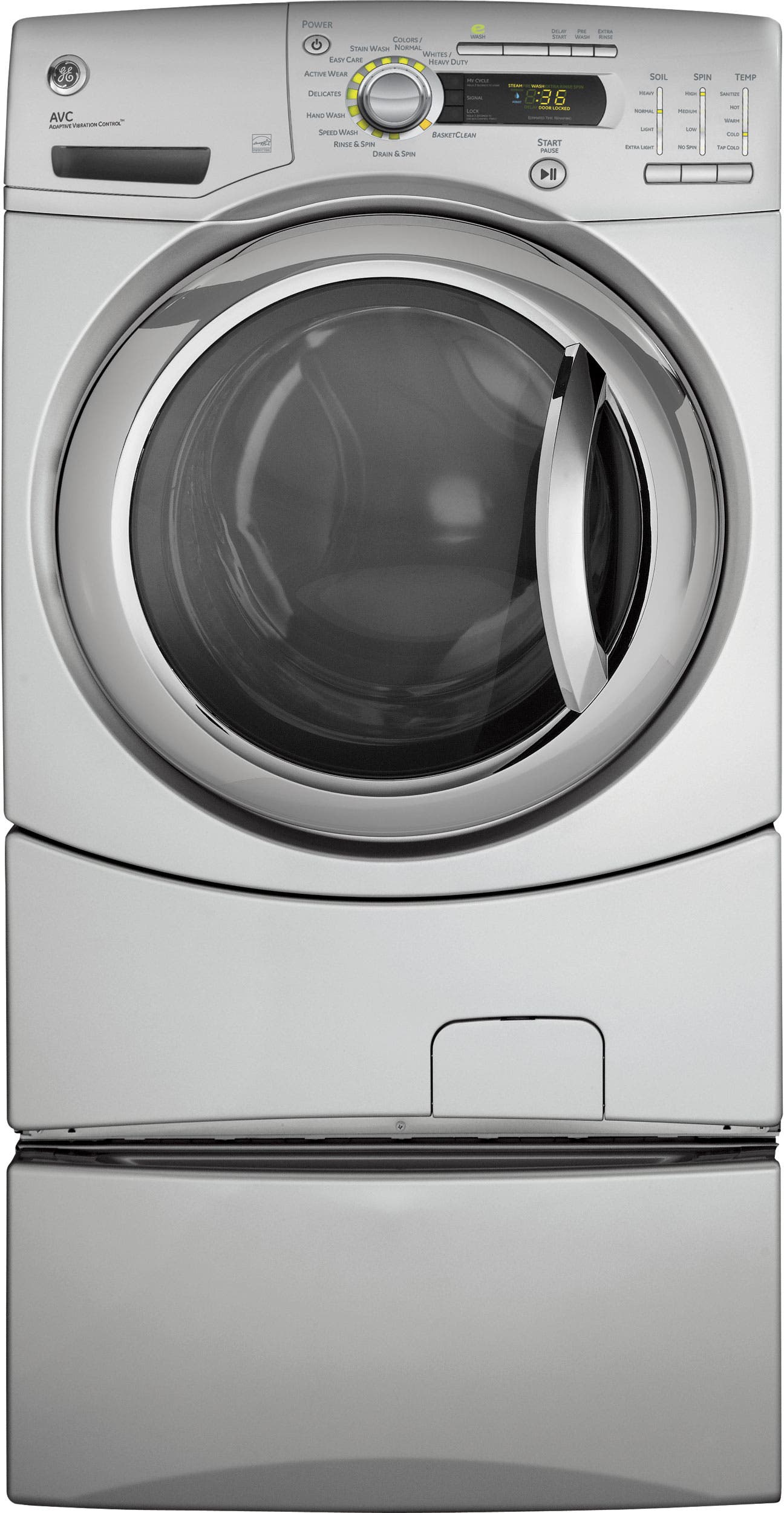 GE GFWH2405LMS Metallic Silver