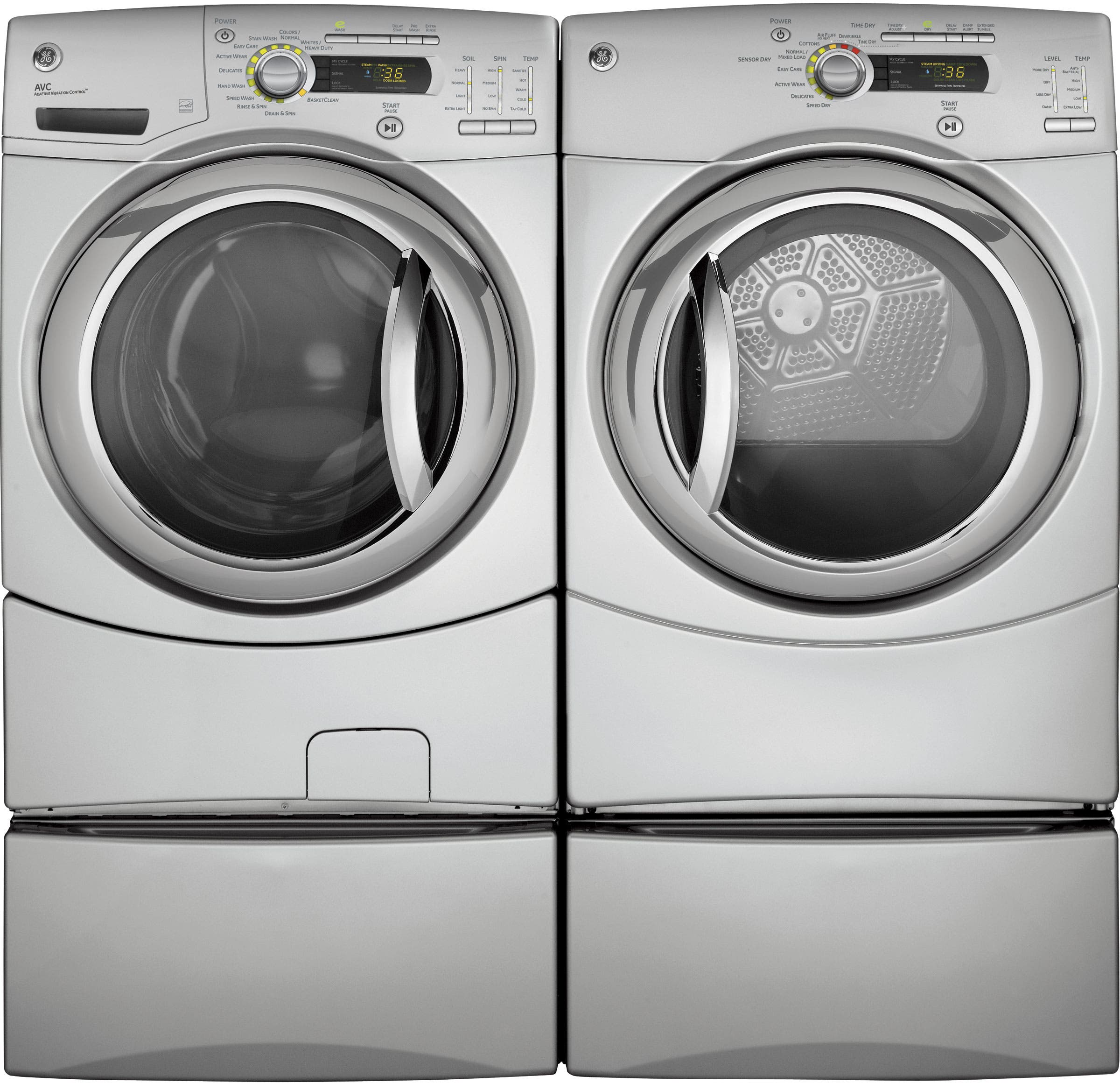 GE GFWH2405LMS Metallic Silver