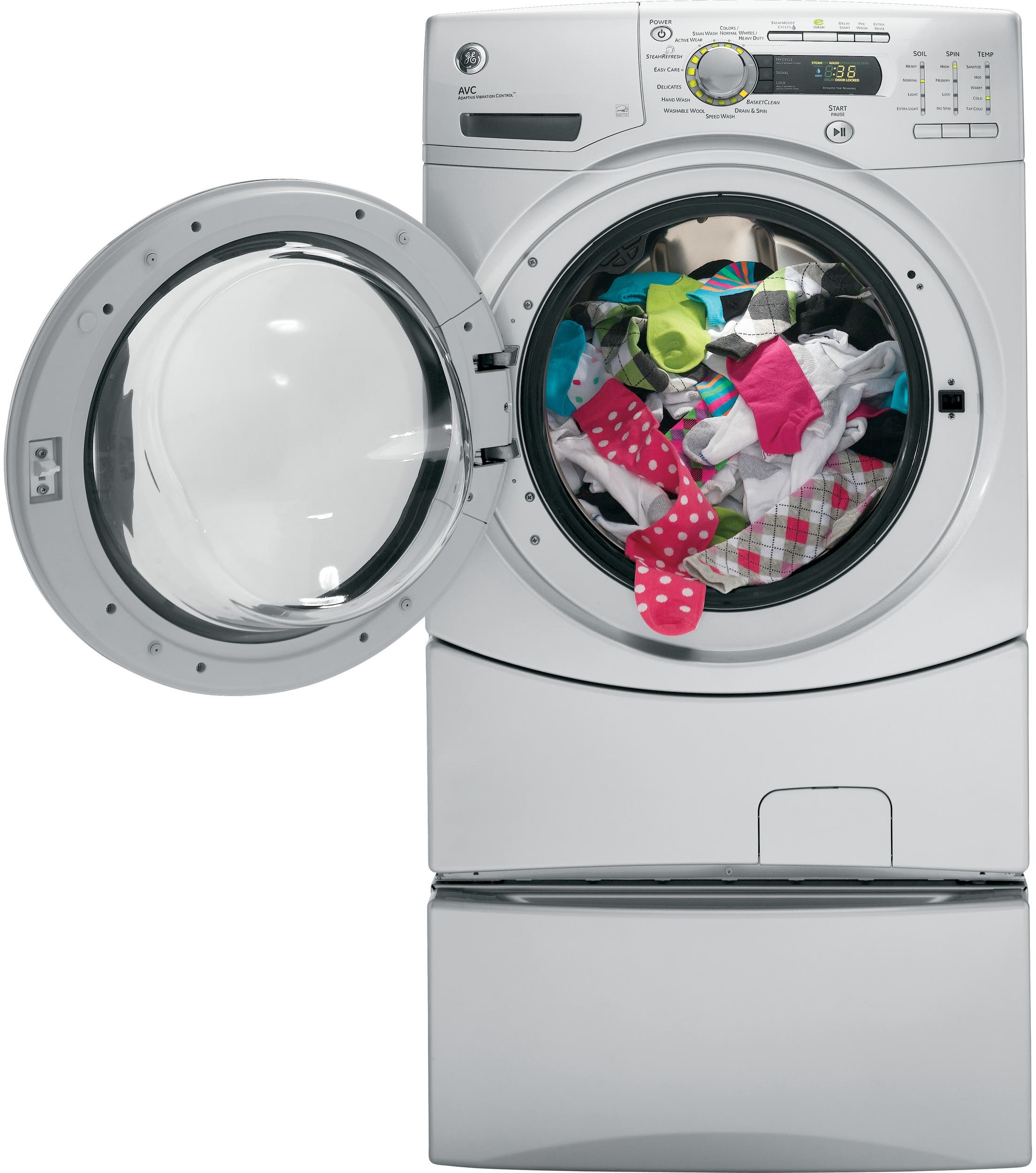 GE GFWH2405LMS Metallic Silver