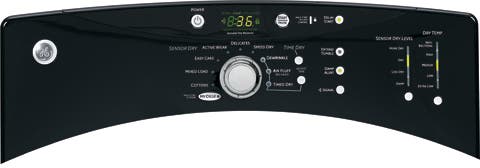 GE DCVH680GJBB Black on Black