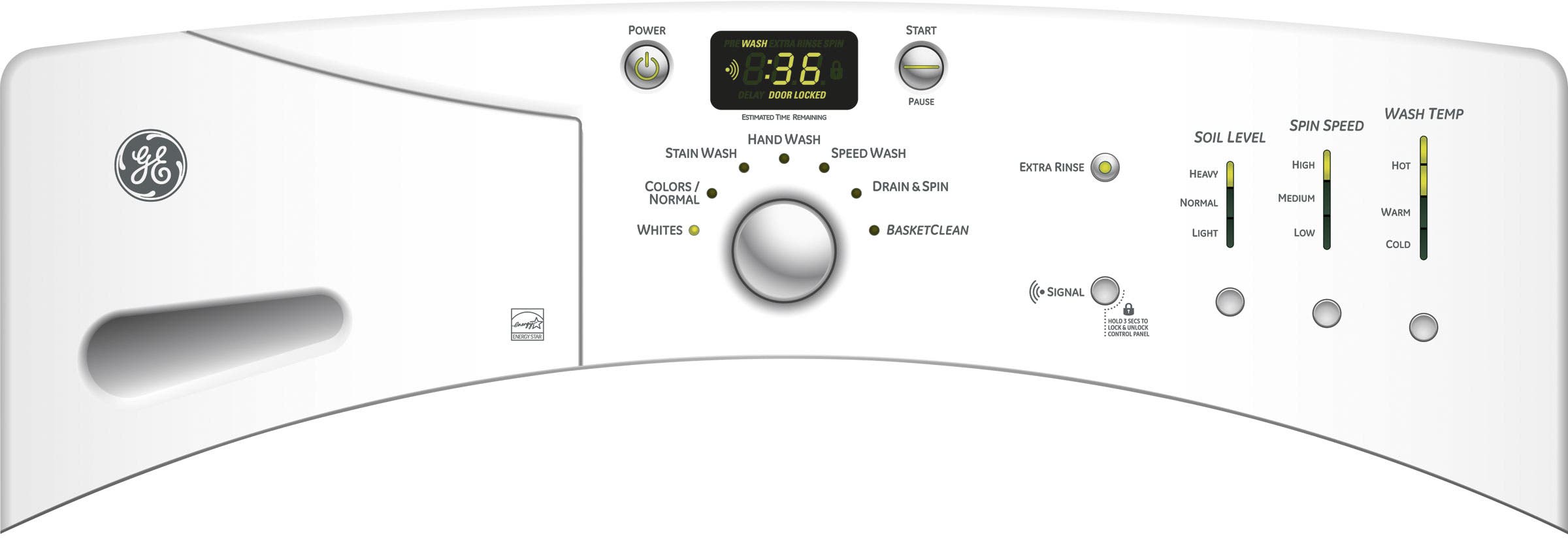 GE GFWN1100LWW White