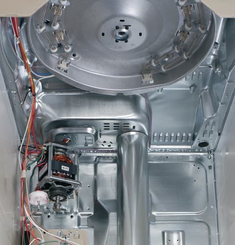 GE DLSR483EECC Bisque