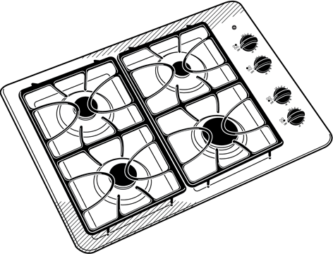 GE JGP333SETSS Stainless Steel