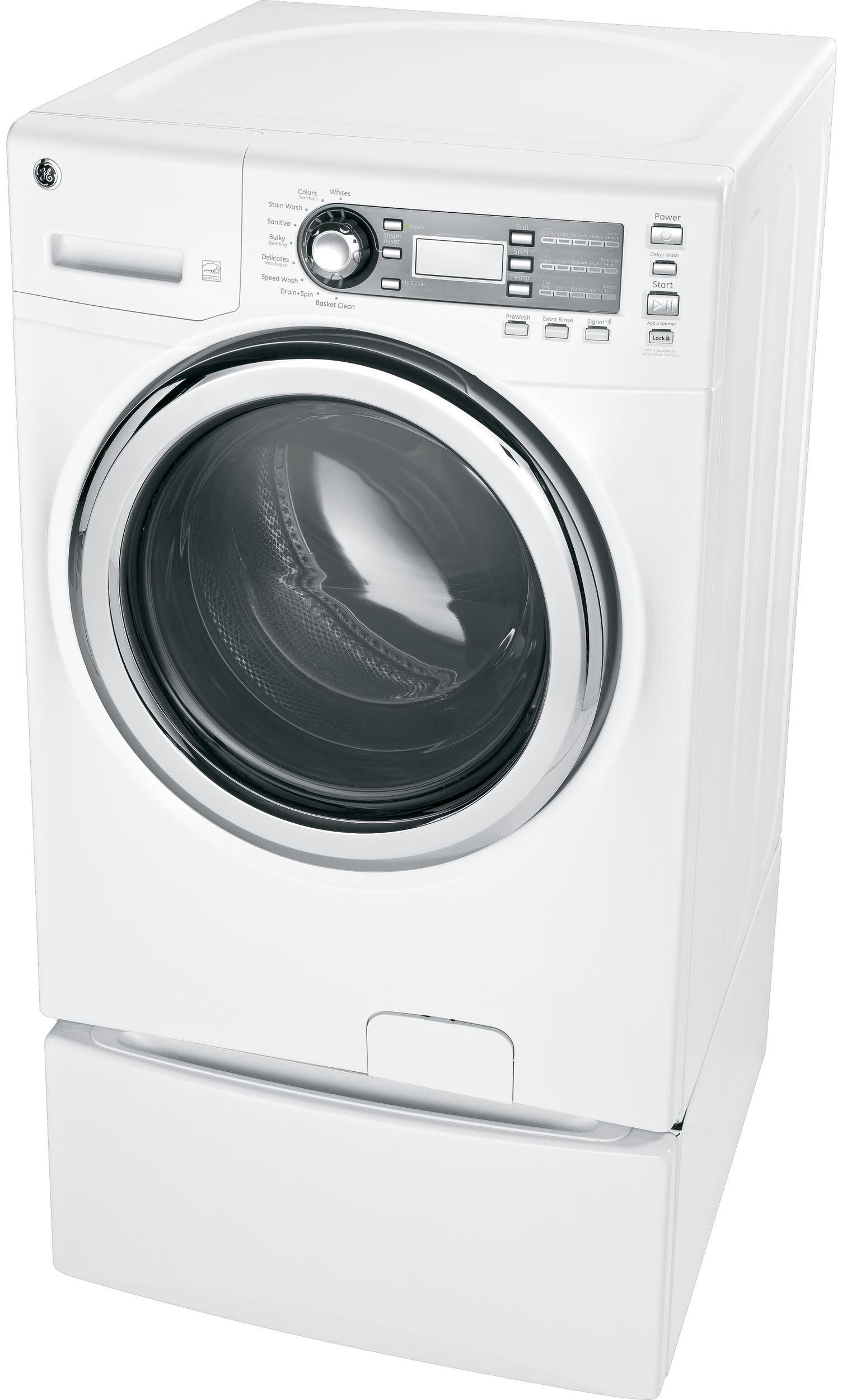 GE GFWS1500DWW 27" Front-Load Washer