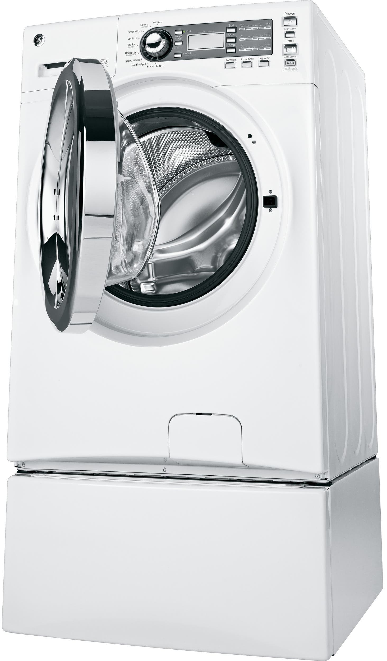GE GFWS1500DWW 27" Front-Load Washer