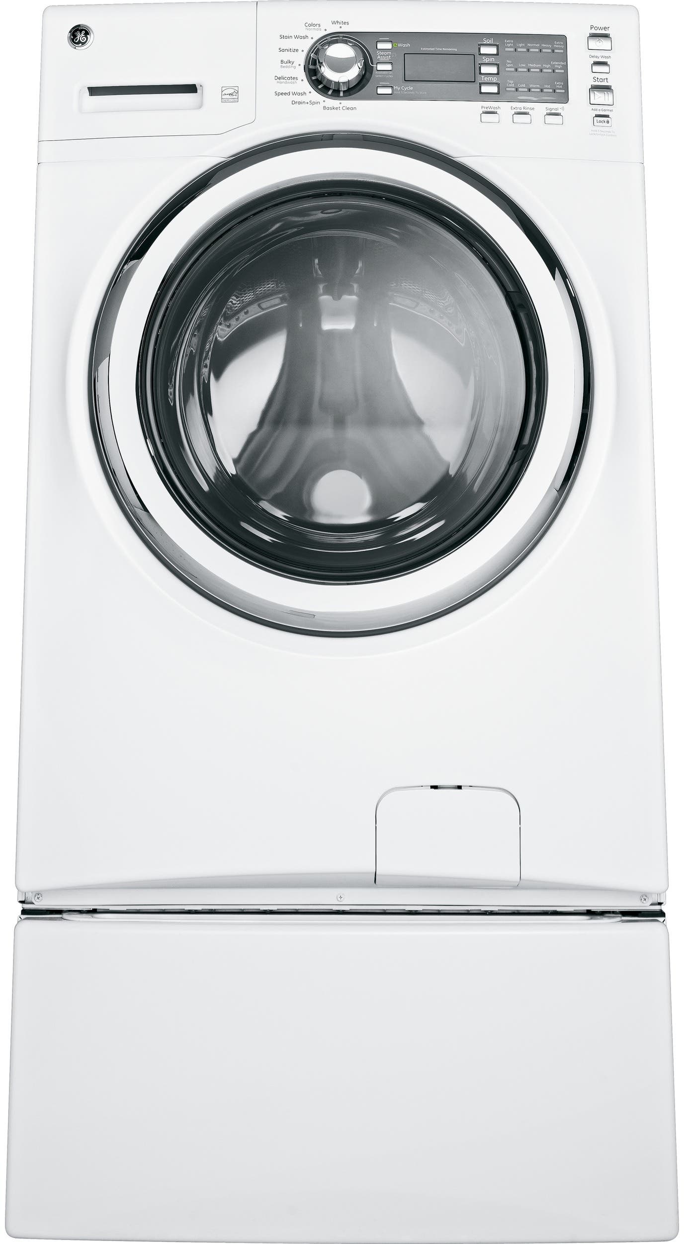 GE GFWS1500DWW 27" Front-Load Washer