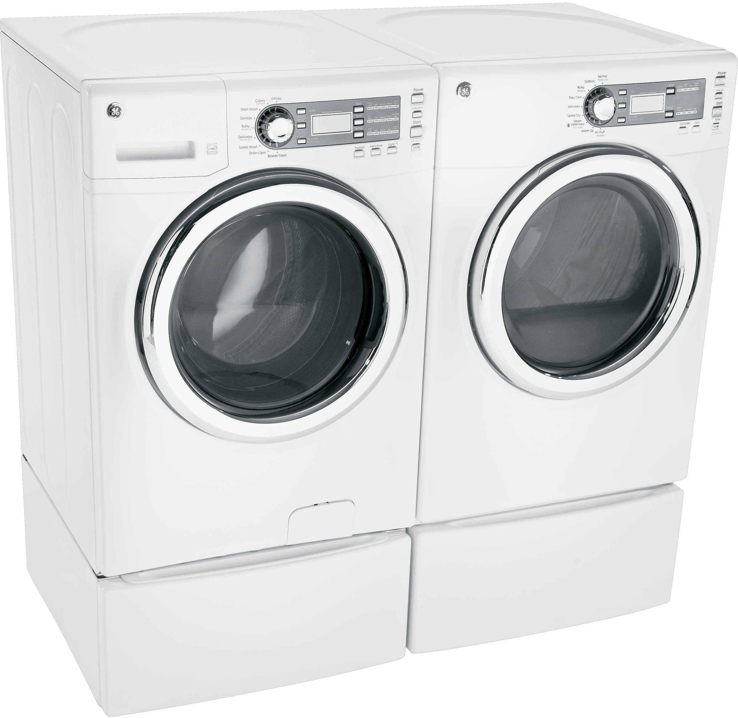 GE GFWS1500DWW 27" Front-Load Washer