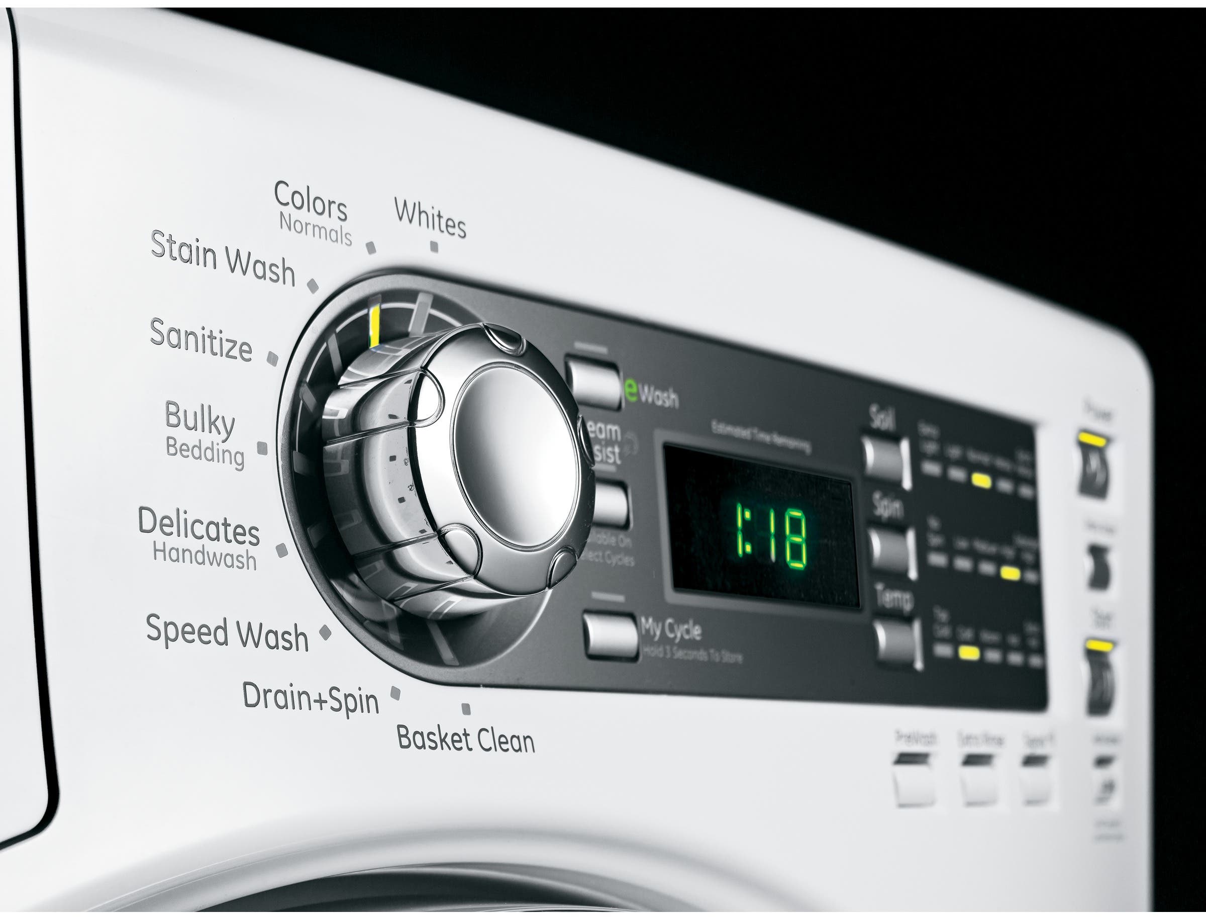 GE GFWS1500DWW 27" Front-Load Washer