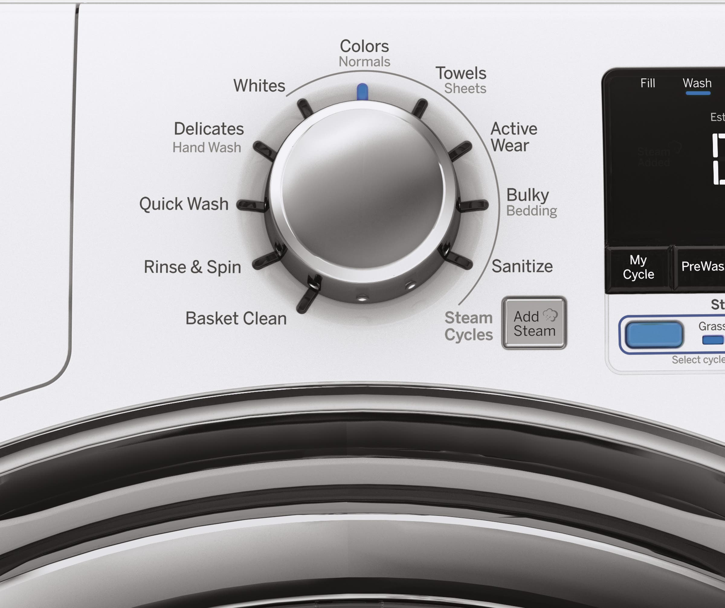 GE GFWS1700HWW White