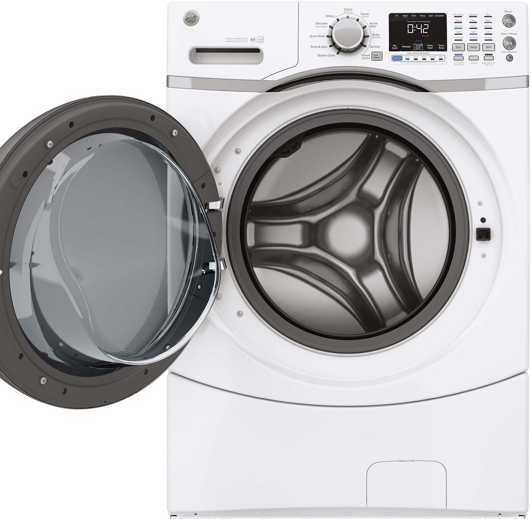 GE GFWS1700HWW White