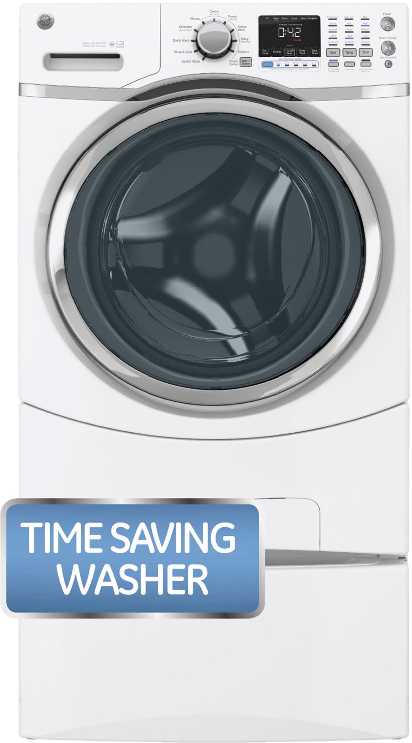 GE GFWS1700HWW White