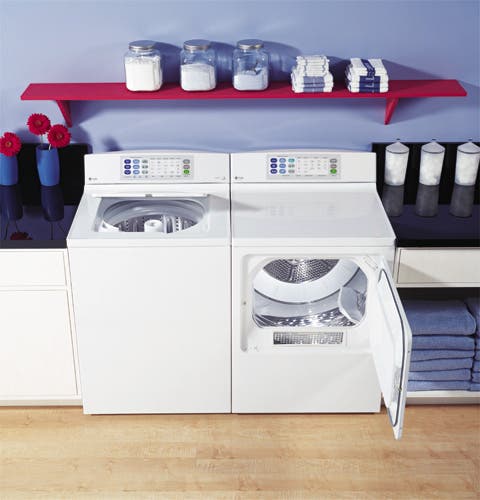 GE DPSB619EDWW White