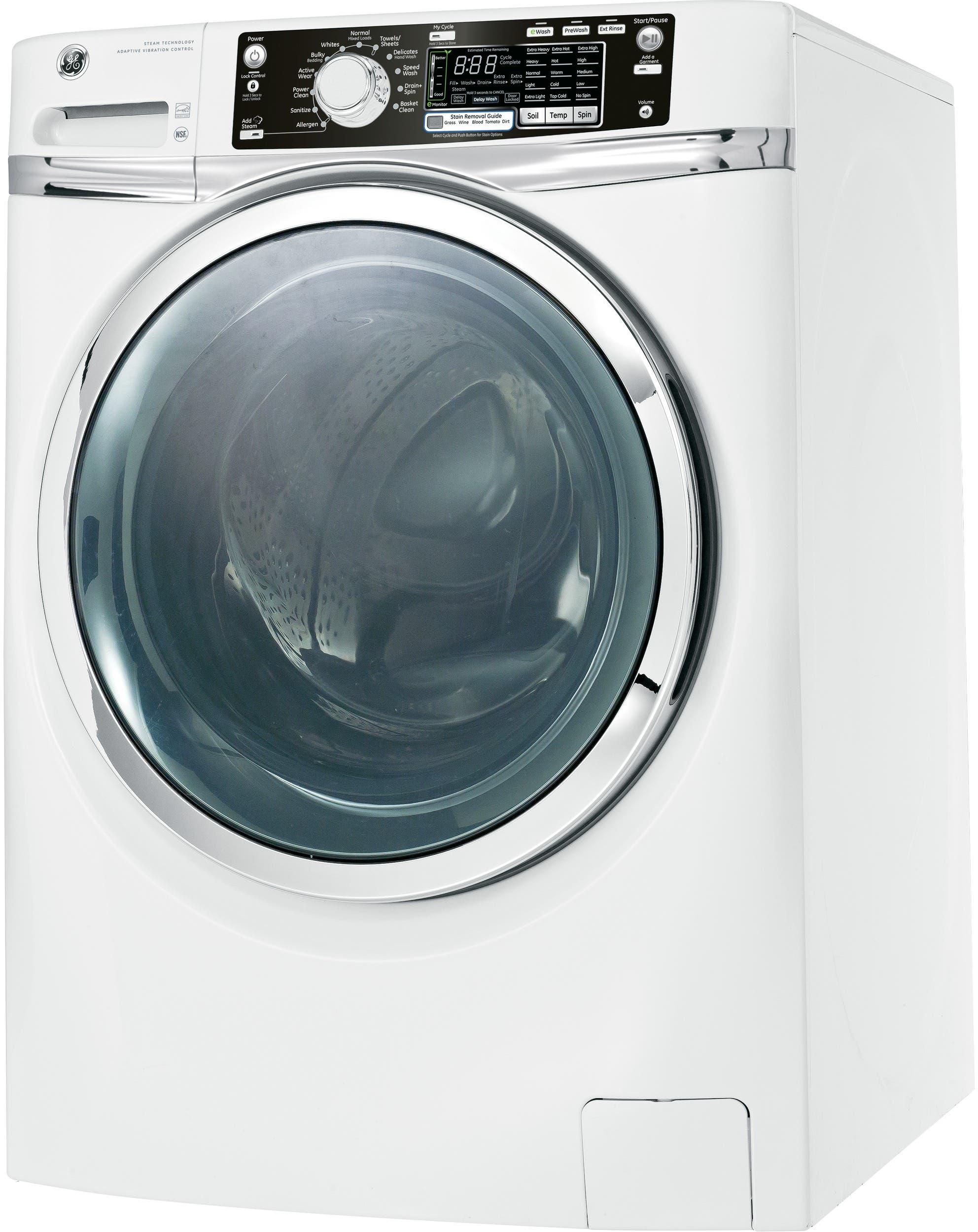 GE GFWS2600FWW White