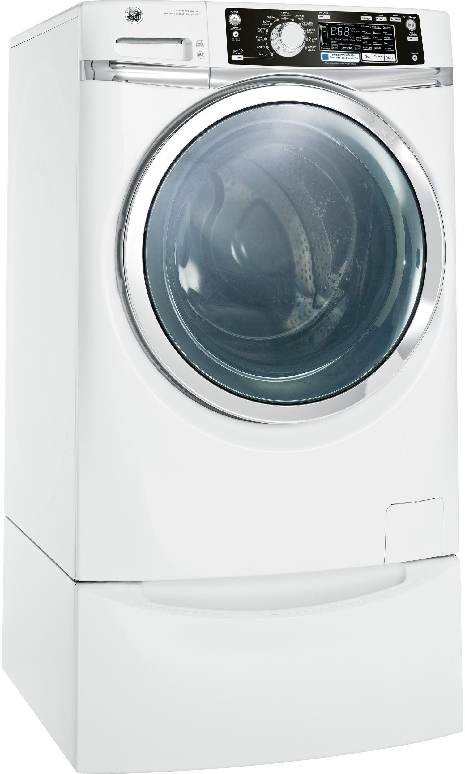 GE GFWS2600FWW White