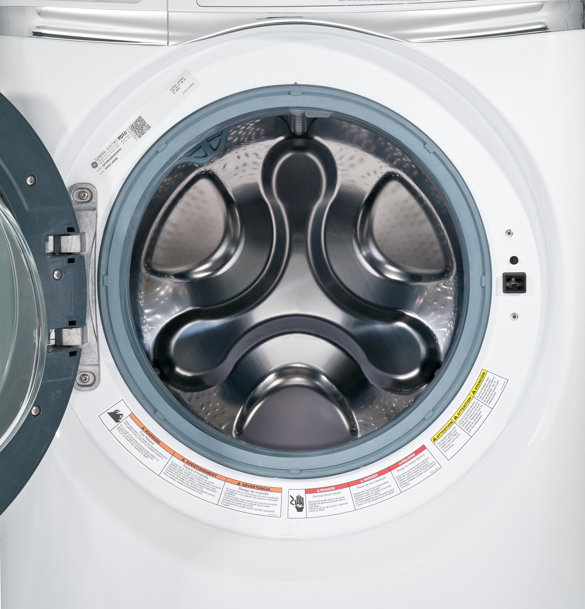 GE GFWS2600FWW White