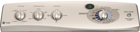 GE DPSE810GGWT 27" Gas Dryer