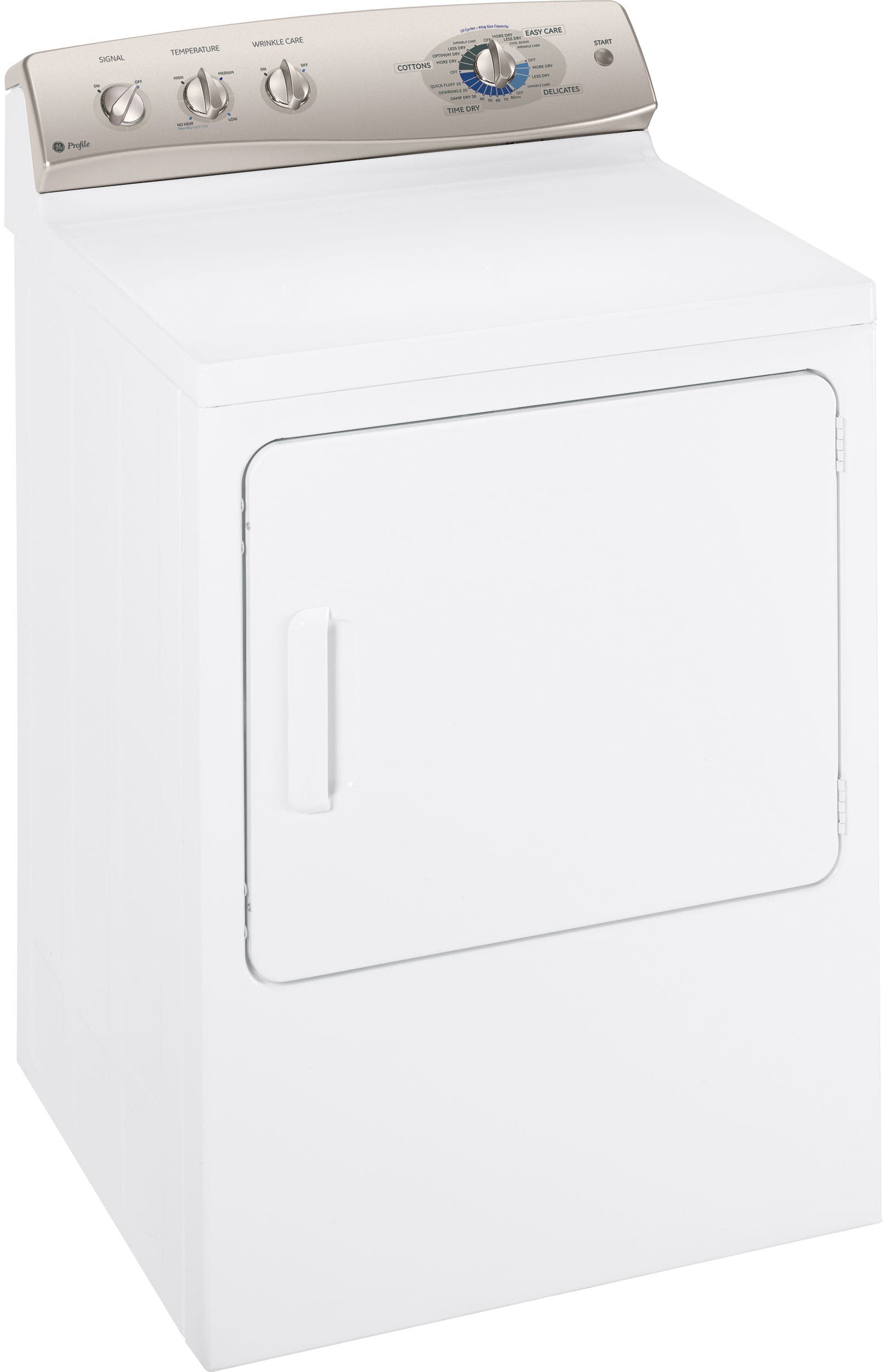 GE DPSR610GGWT White