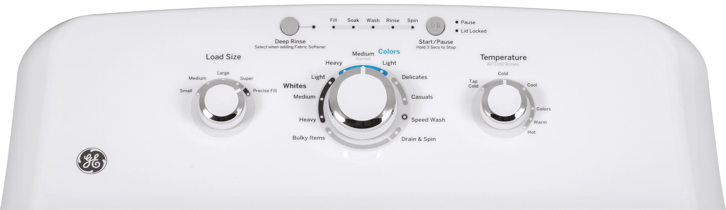 GE GTW330ASKWW White