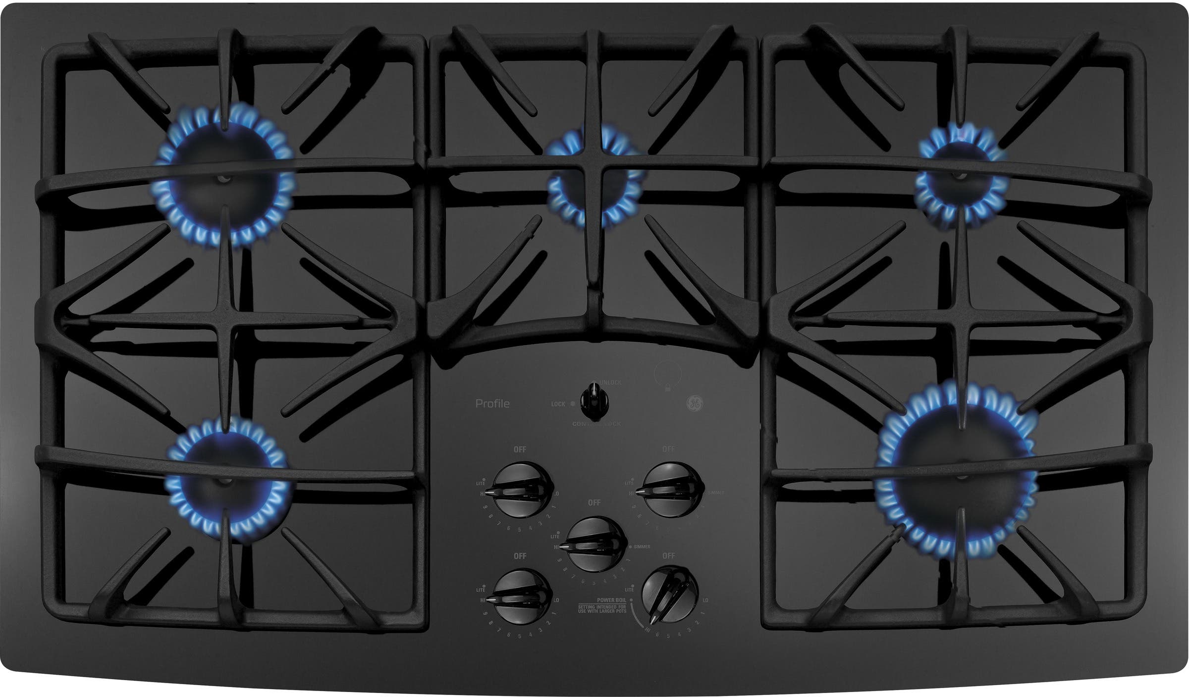 GE JGP970BEKBB Black