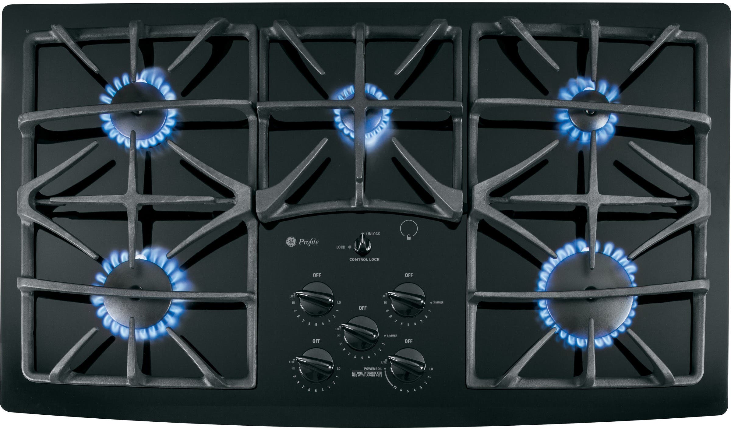GE JGP970BEKBB Black