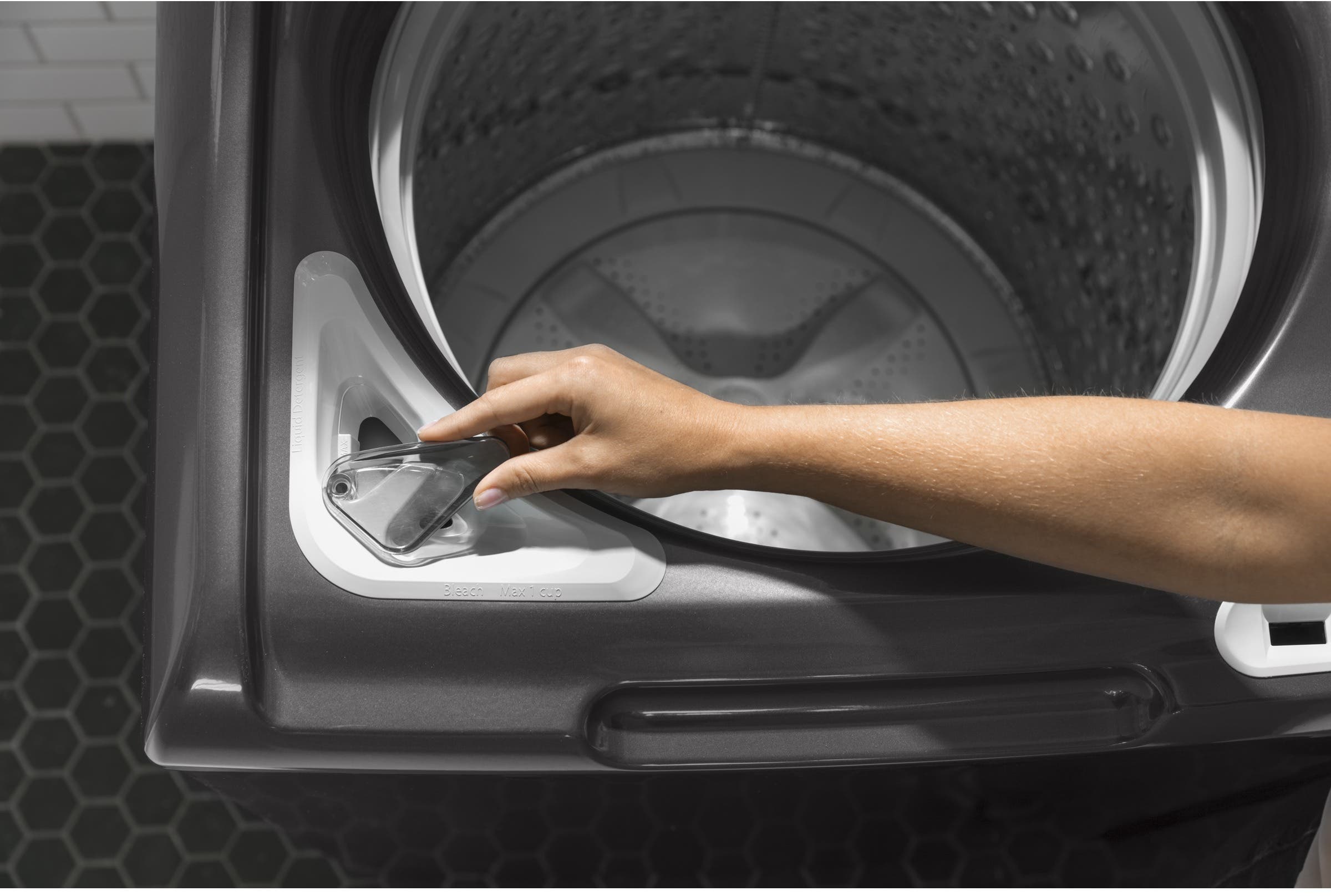 GE GTW750CPLDG Diamond Gray