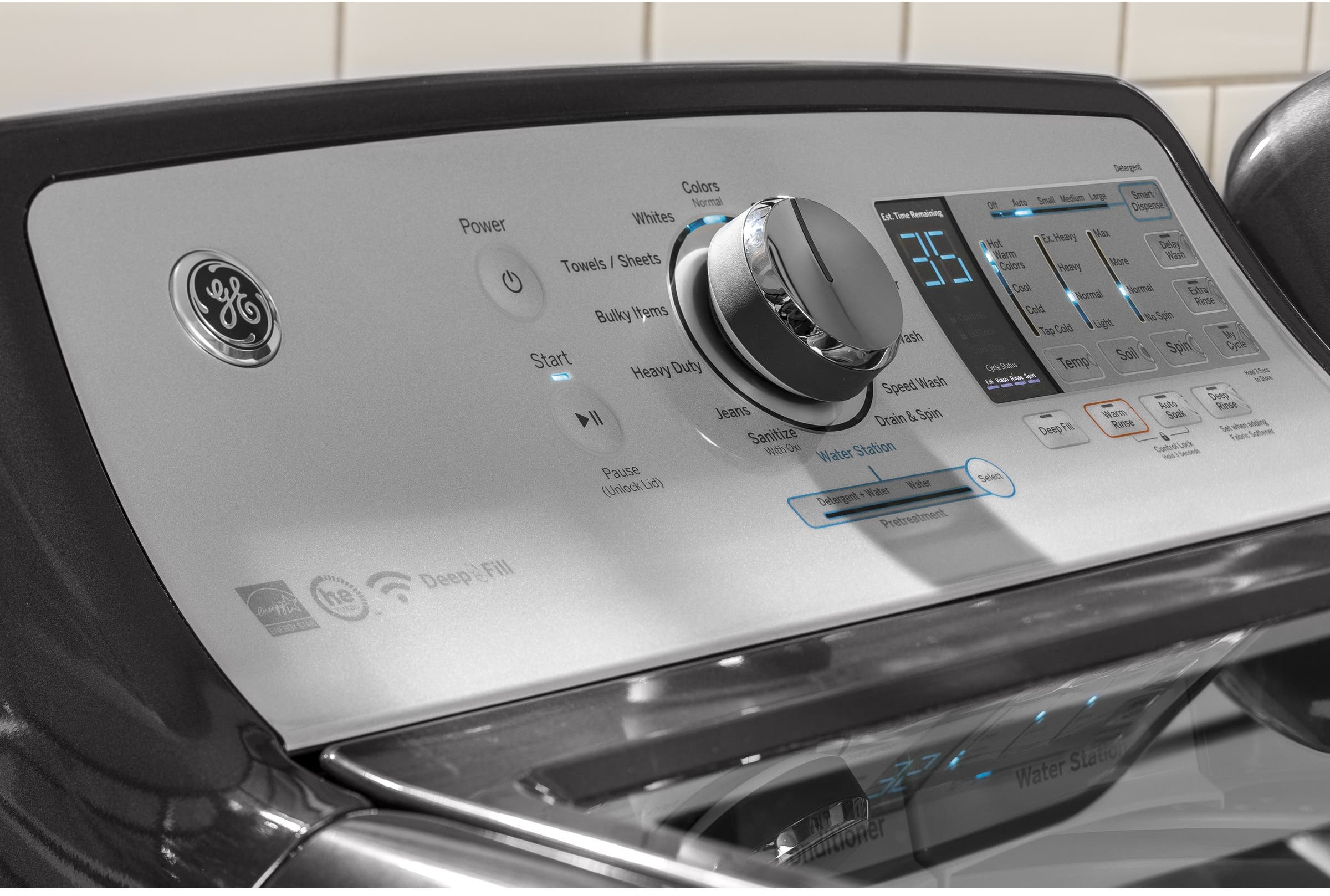 GE GTW750CPLDG Diamond Gray