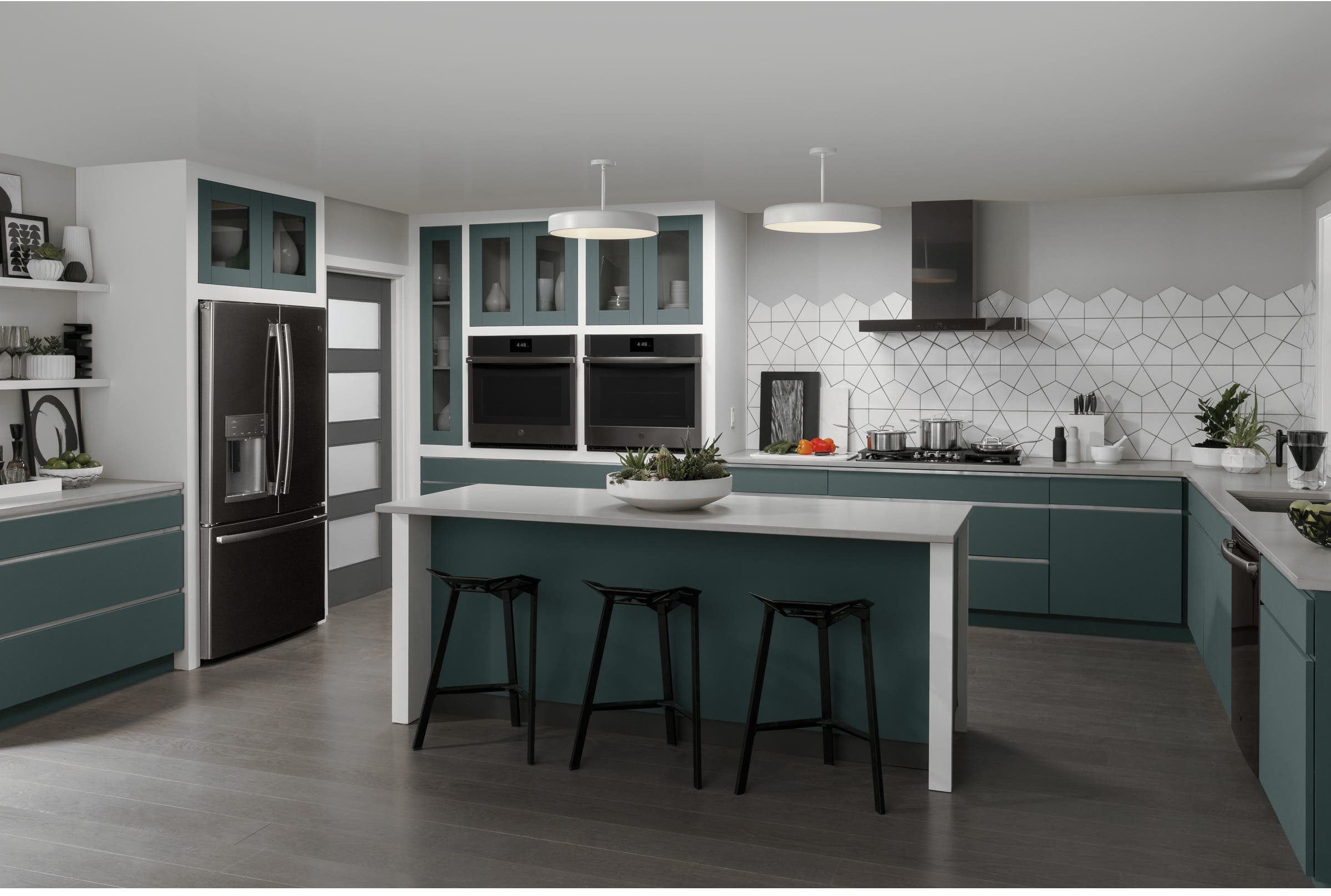 GE PDT845SBLTS Black Stainless Steel