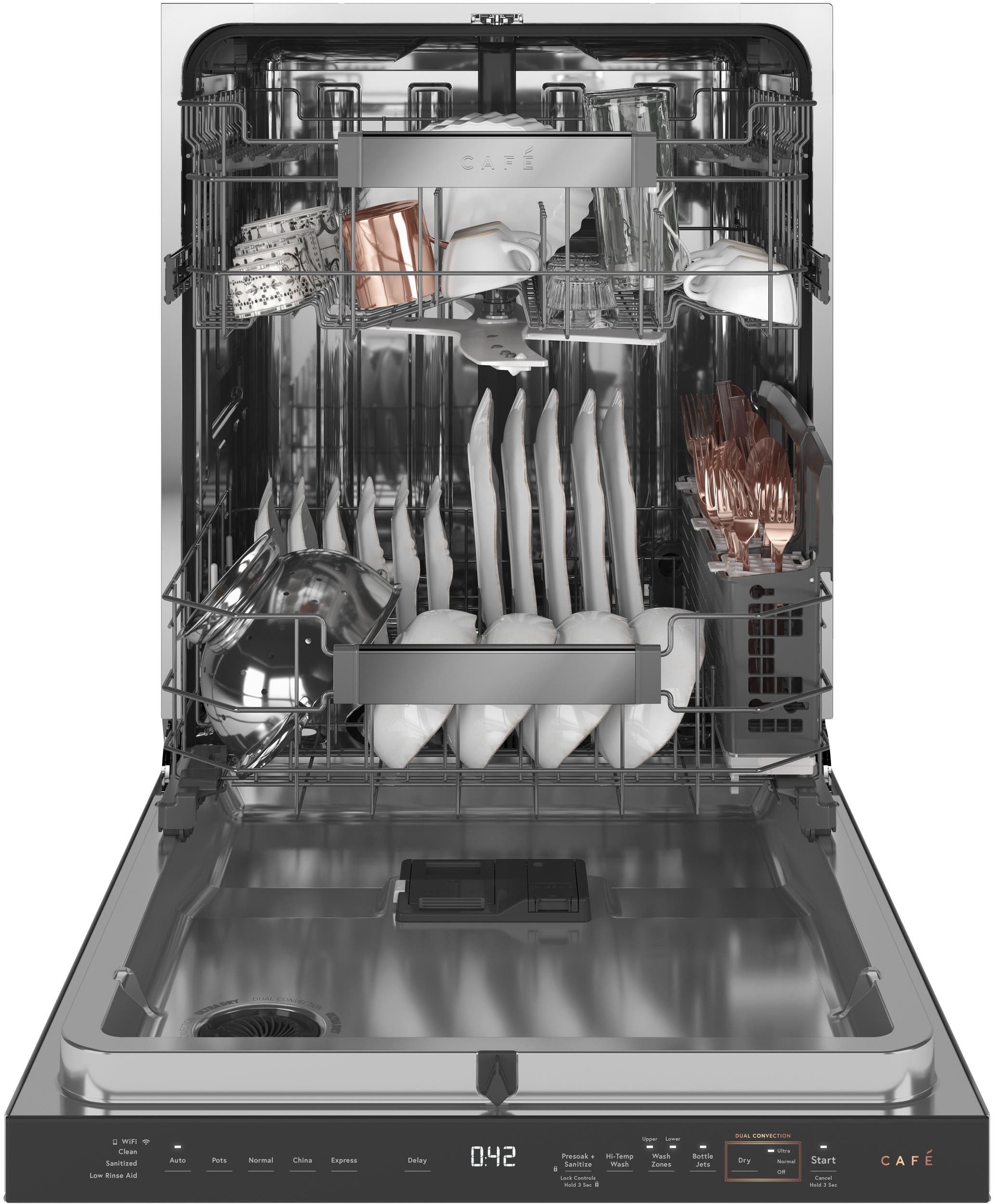 Cafe CDT855M5NS5 Platinum Glass