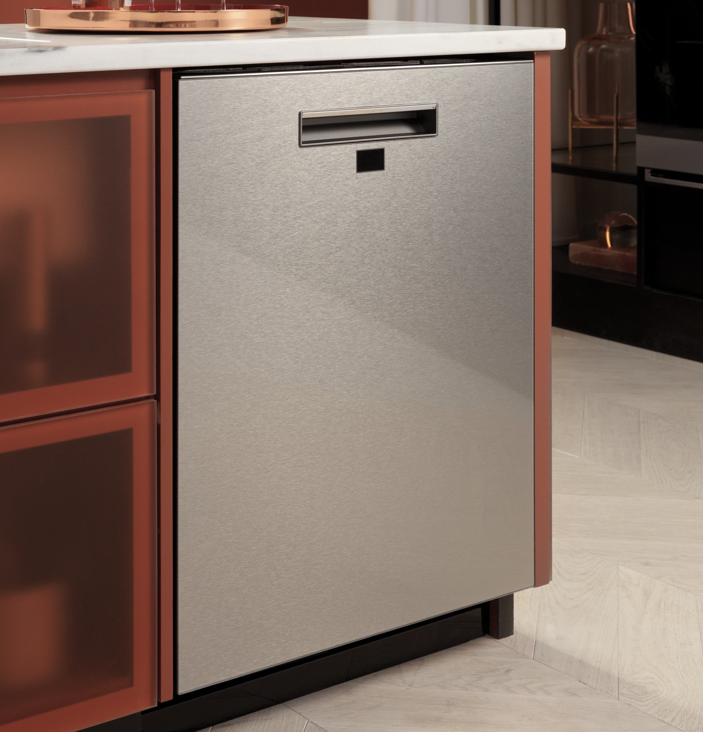 Cafe CDT855M5NS5 Platinum Glass