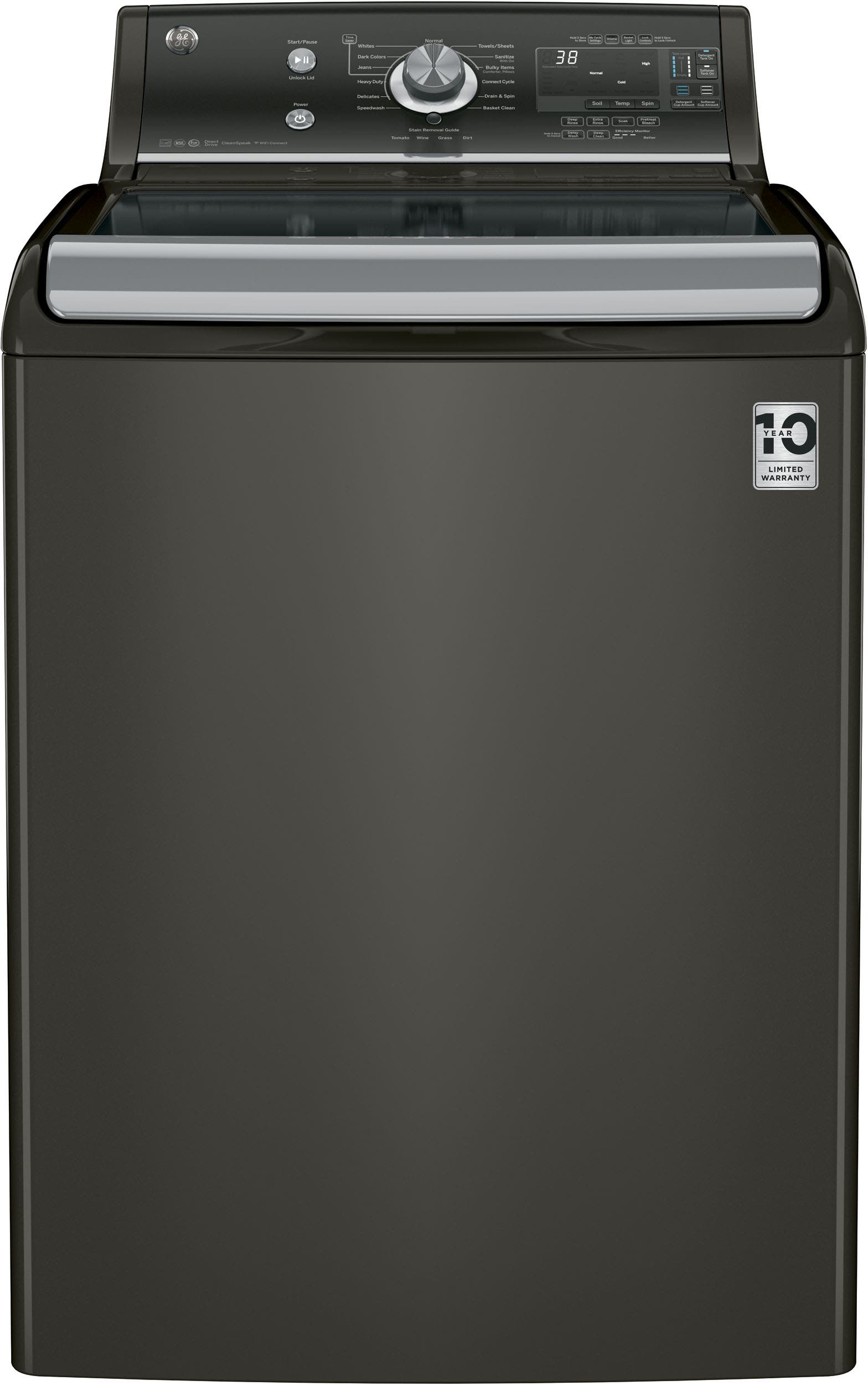 GE GTW860SPJMC Metallic Carbon
