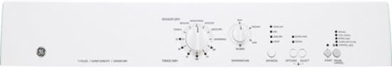 GE DSXH47GGWW White