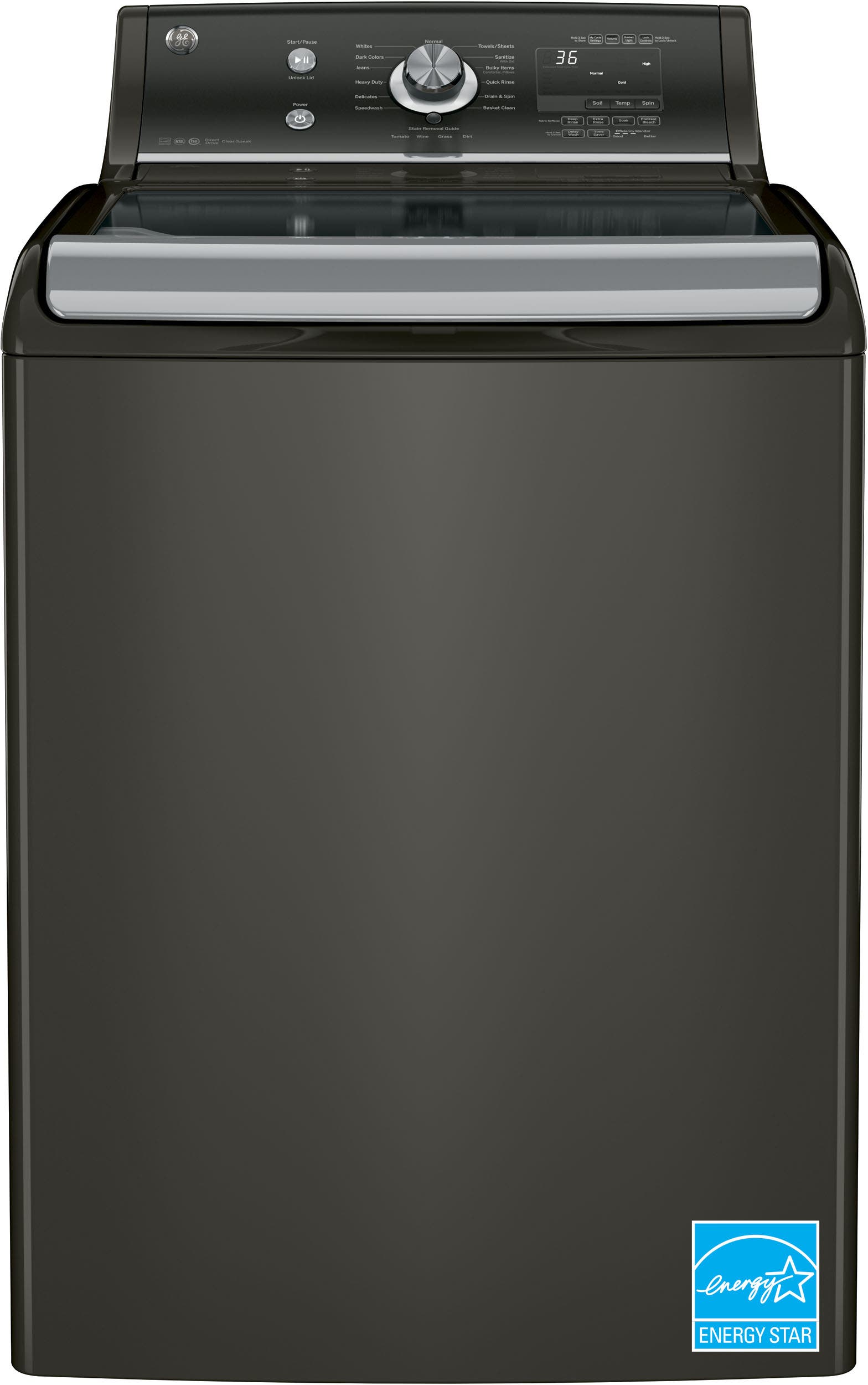 GE GTW860SPJMC Metallic Carbon