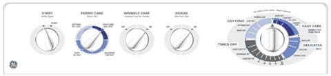 GE DWSR405EBWW White