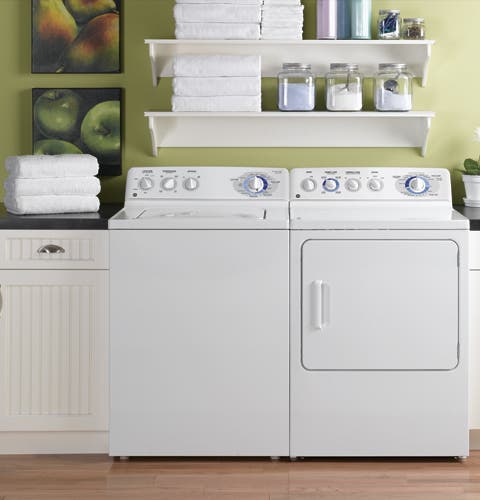 GE DWSR483EGWW White