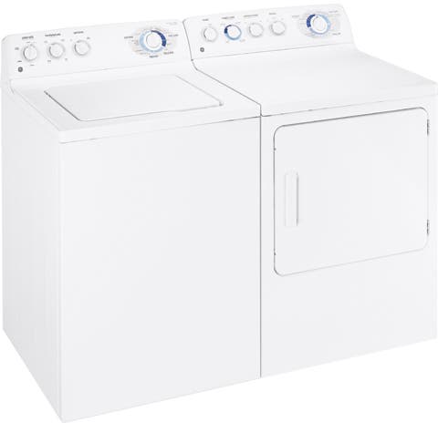 GE DWSR483GBWW White-on-White