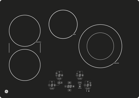 GE JP5030DJBB Black