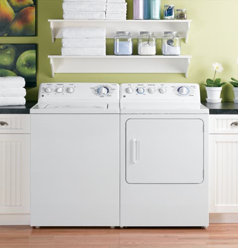 GE DWSR483GGWW White