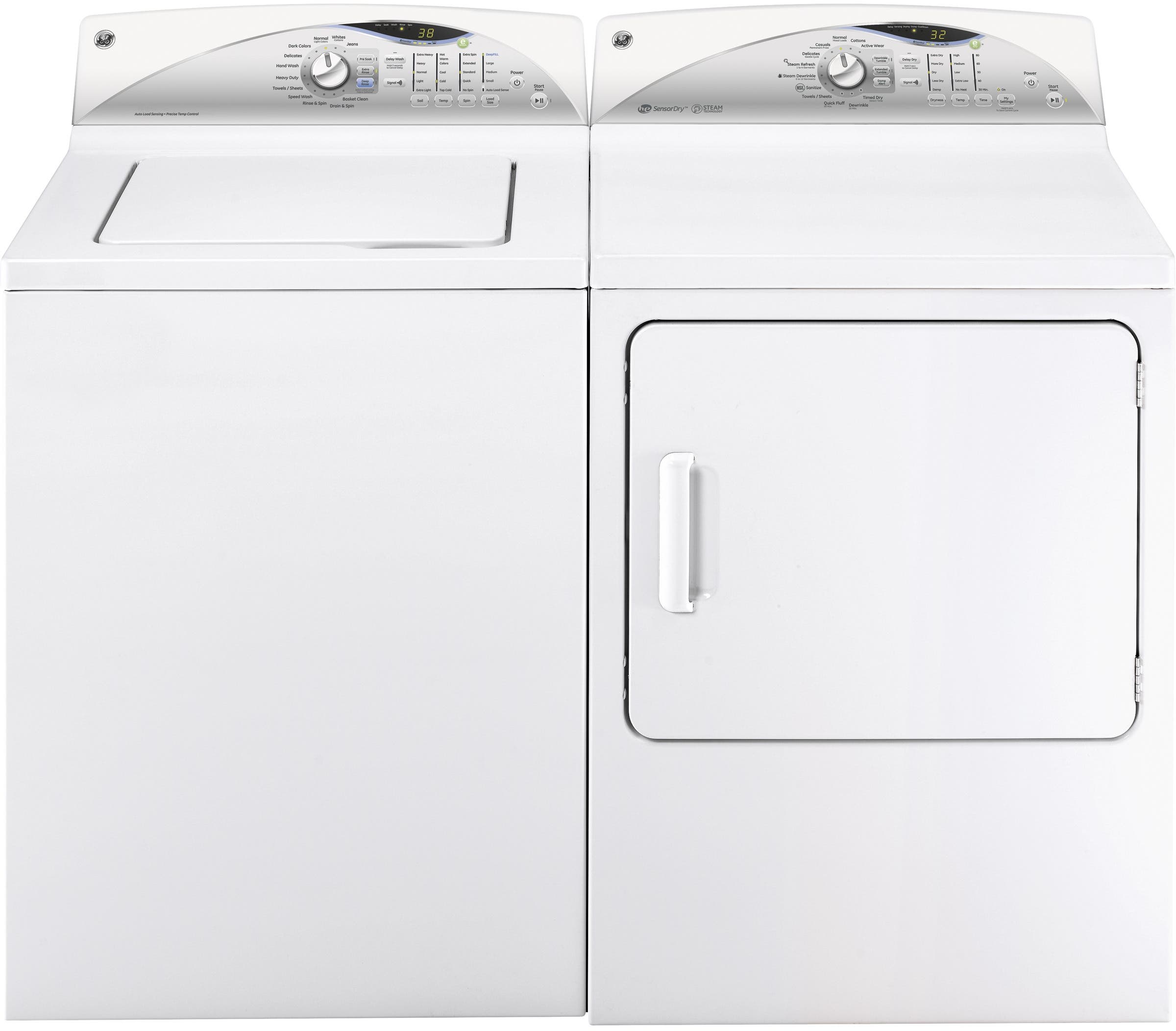 GE GTWN5650FWS 27" Top-Load Washer