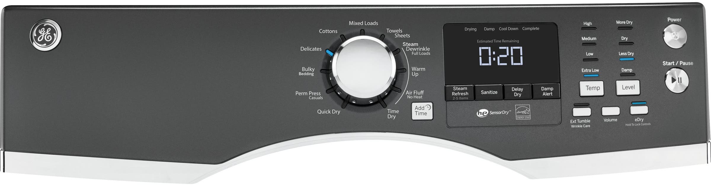 GE GFD45ESPMDG Diamond Gray