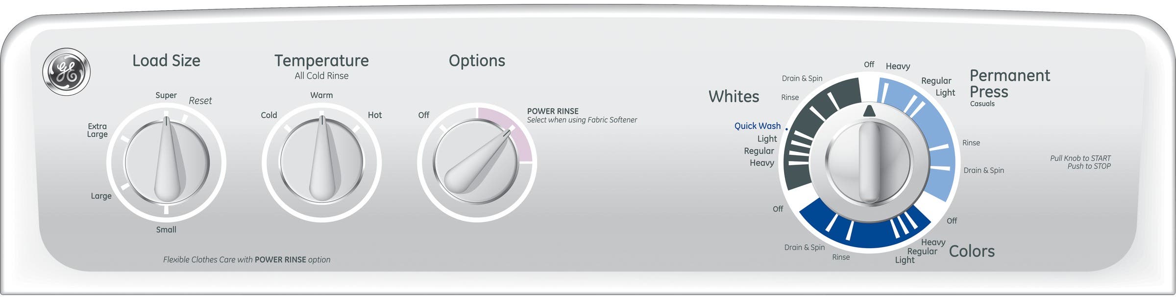 GE GTWP1800HWS 27" Top-Load Washer