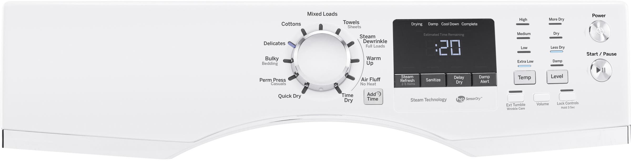 GE GFD45GSSKWW White