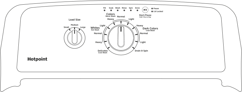 GE HTW200ASKWW White