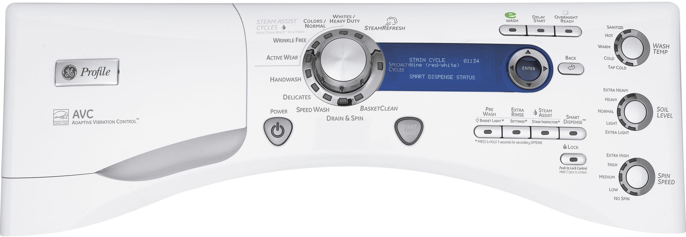 GE PFWS4600LWW White