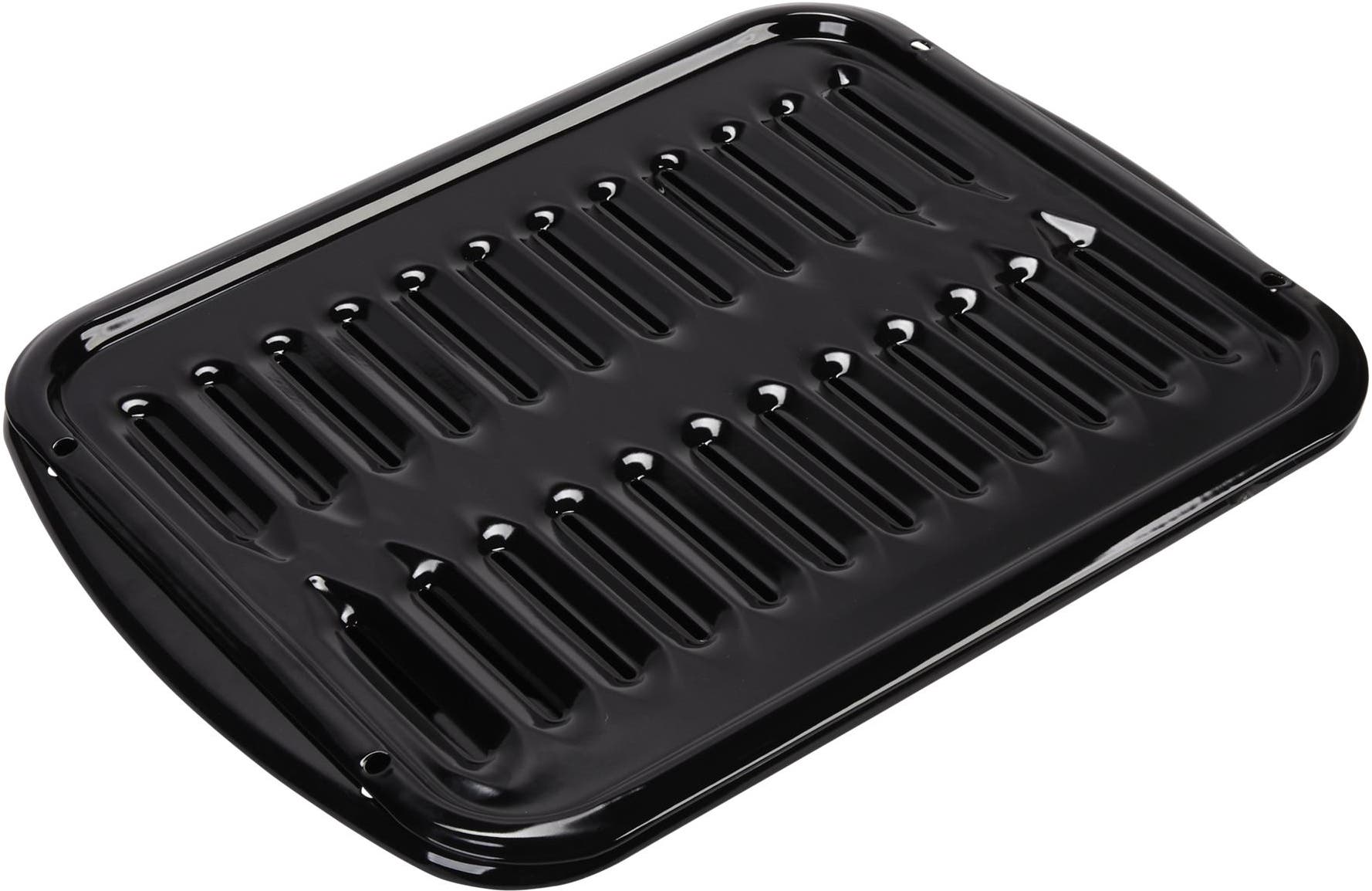 Whirlpool 4396923 All Porcelain Broiler Pan with Grid